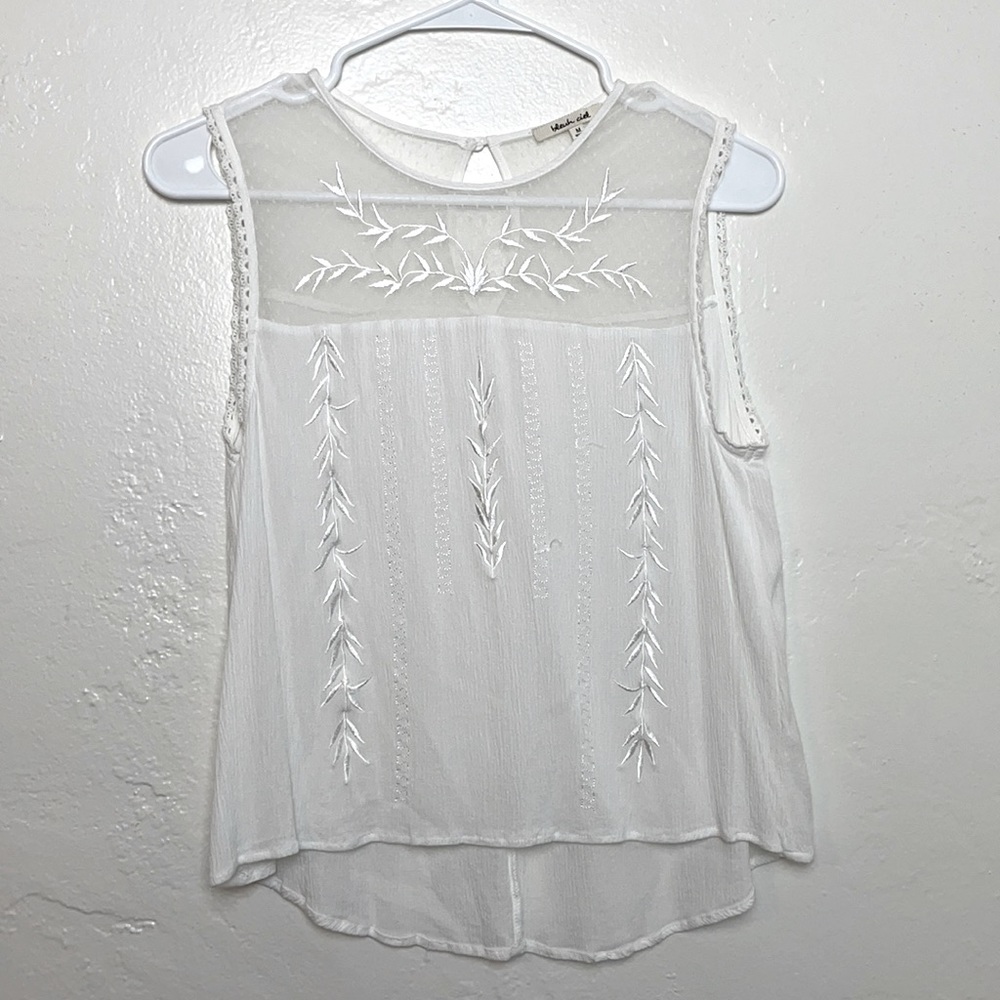 White blouse, size M by Bleuh ciel